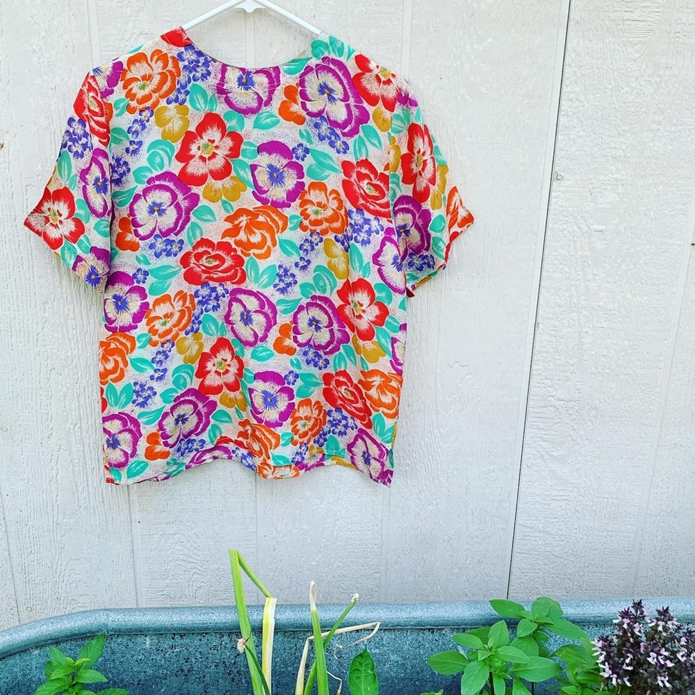 Vintage Silk Blouse
